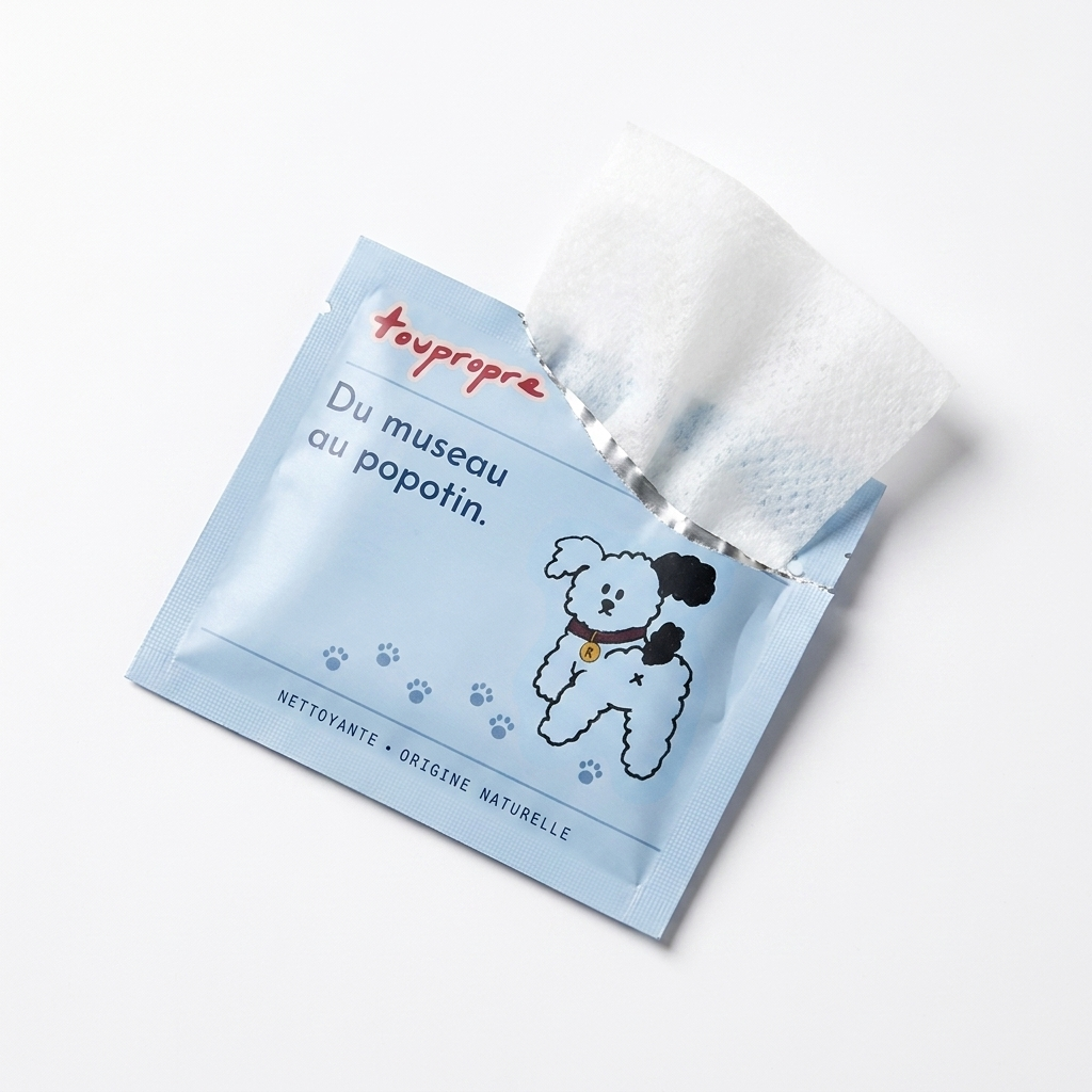 Lingettes plates Toupropre